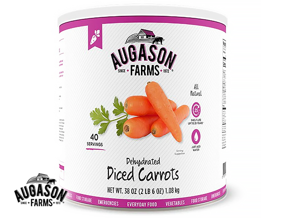 AF: Dehydrated Diced Carrots Can